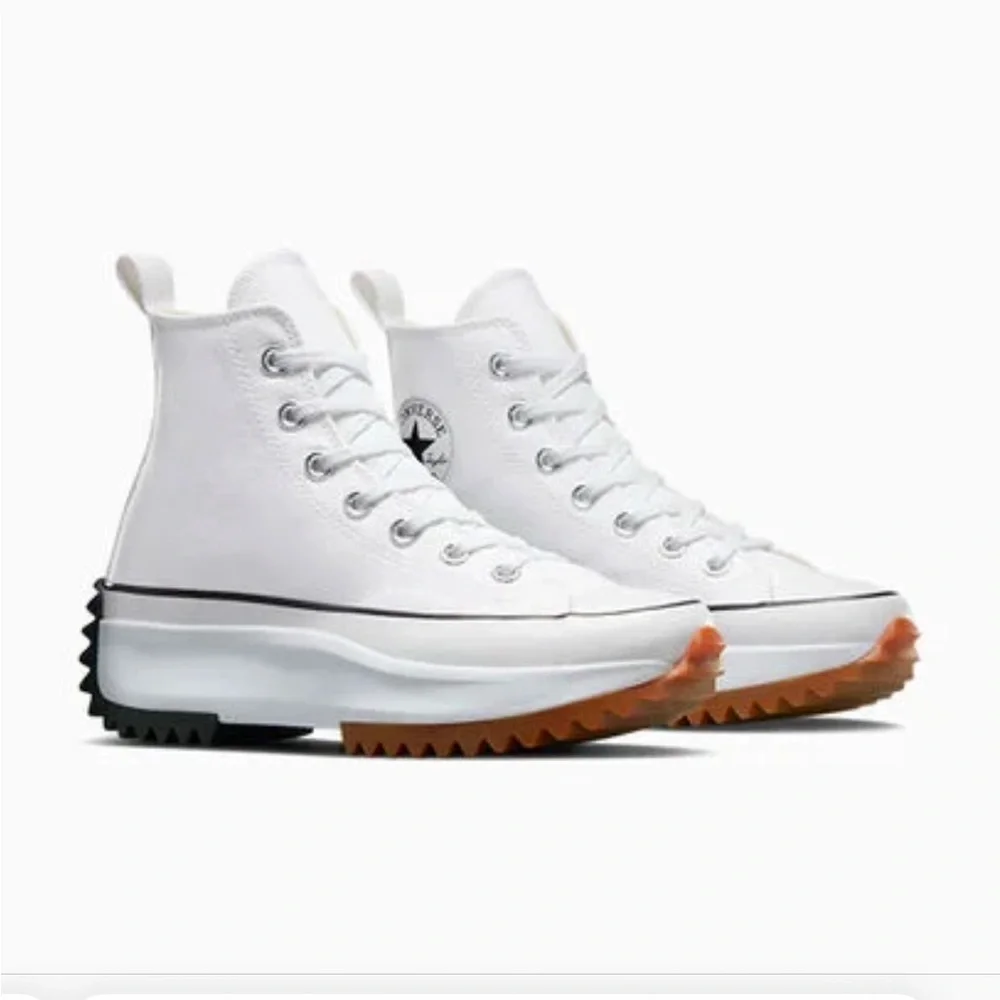 Converse Run Star Hike High-Top Sneakers - White - Picture 2 of 11